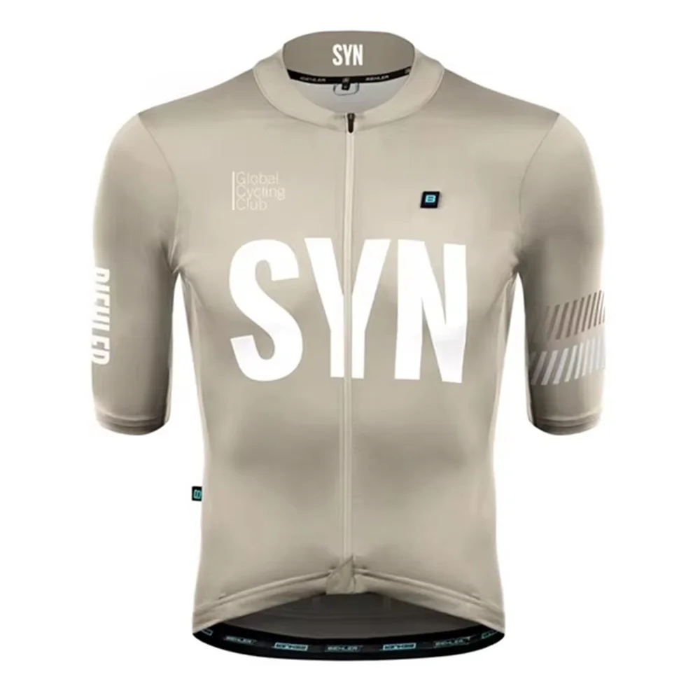 Cycling Gear Sale - 新しいスタイル SYN チームサイクリングジャージ男性 2024 夏シンジケート半袖ジャージ自転車スポーツ乗馬自転車シャツ