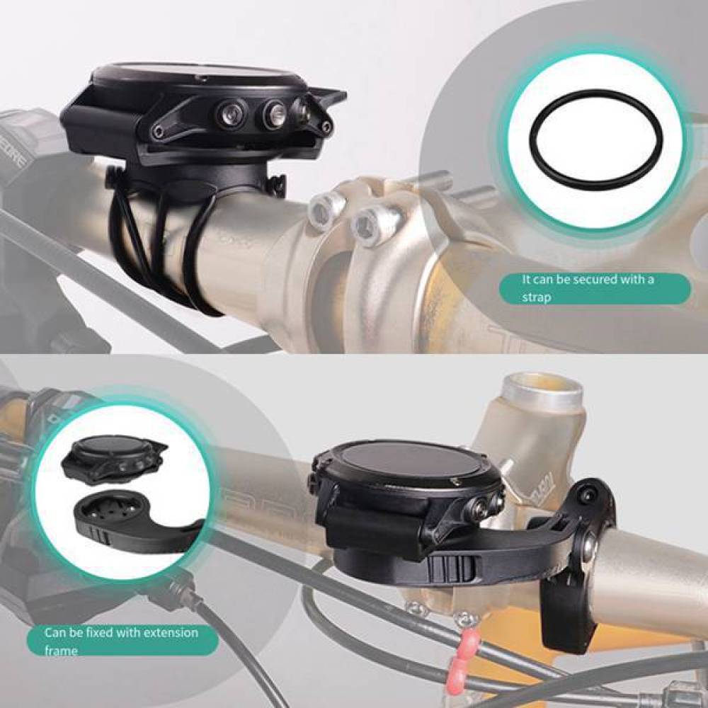 Cycling Gear Garmin - 交換用リストバンド 26mm ブラック プラスチック製腕時計ストラップ アクセサリー ガーミンサイクリングスポーツデバイス用
