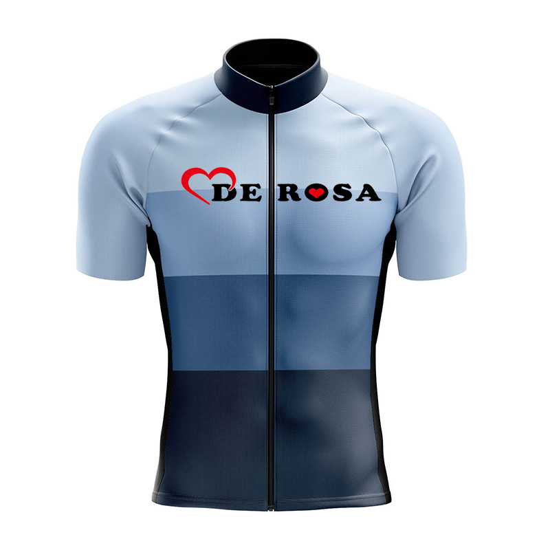 Cycling Gear For Sale - デローザ サマーサイクリングジャージ 半袖 反射材入りパッド入りビブショーツ 速乾性 通気性