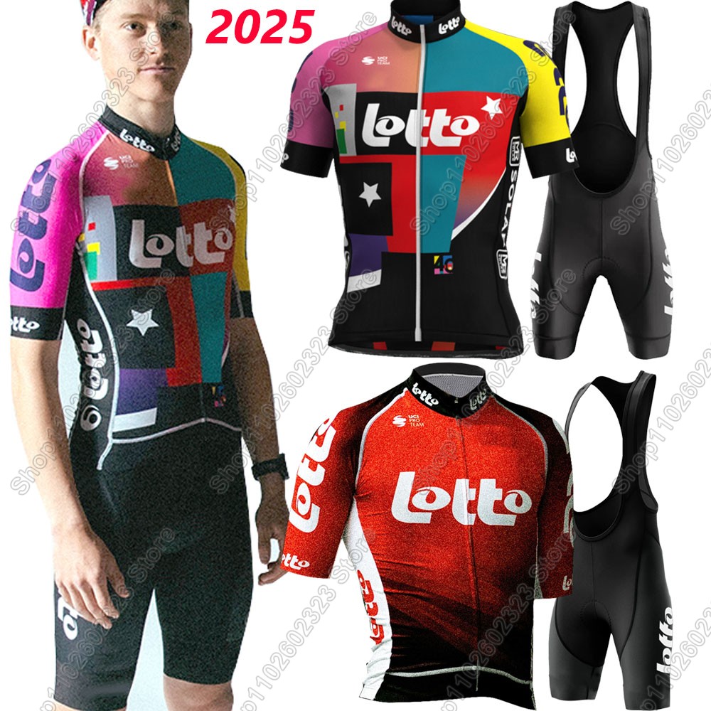 Cycling Gear Sale - ロトチーム2025サイクリングジャージセット サマーベルギー ウェア メンズキット ロードバイクシャツ スーツ