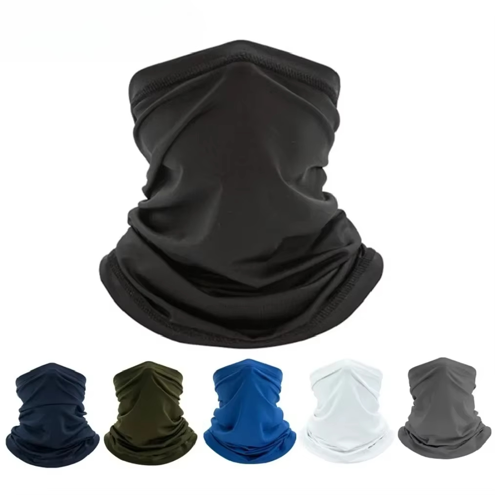 Cycling Buff Neck Warmer - アウトドアバンダナ男性用シームレスバラクラババフネックウォーマーサイクリングバイク用スカーフ防風日焼け止めフィッシングフェイスマスク