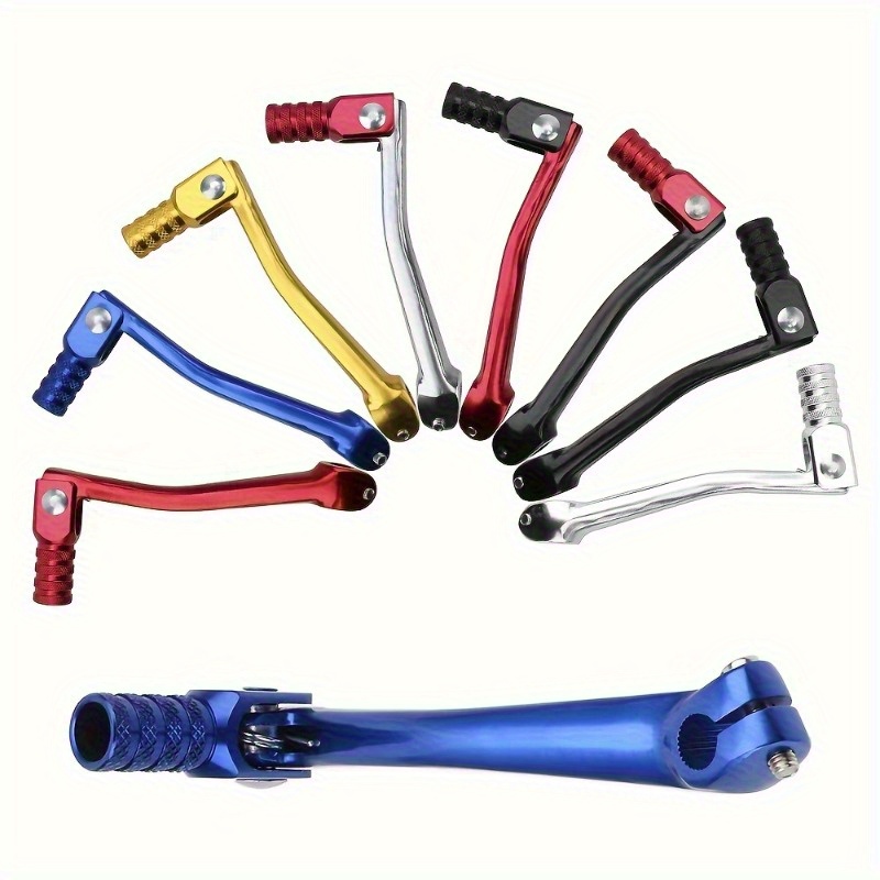 Cyclocross Gearing - 1pc アルミオートバイ CNC モト折りたたみギアシフトレバー、モトアクセサリーバイクギアレバー