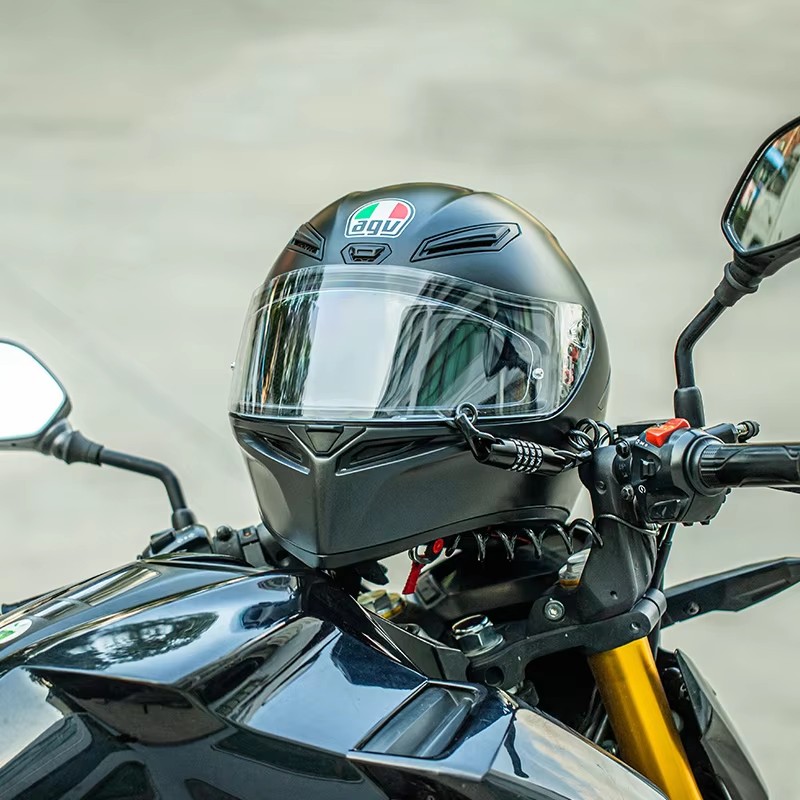 Cycling Gear Sale - 4桁パスワード式盗難防止コンビネーションケーブルバイクロック、マウンテン/ロードバイクヘルメットロック、耐久性のある防水バイクロック