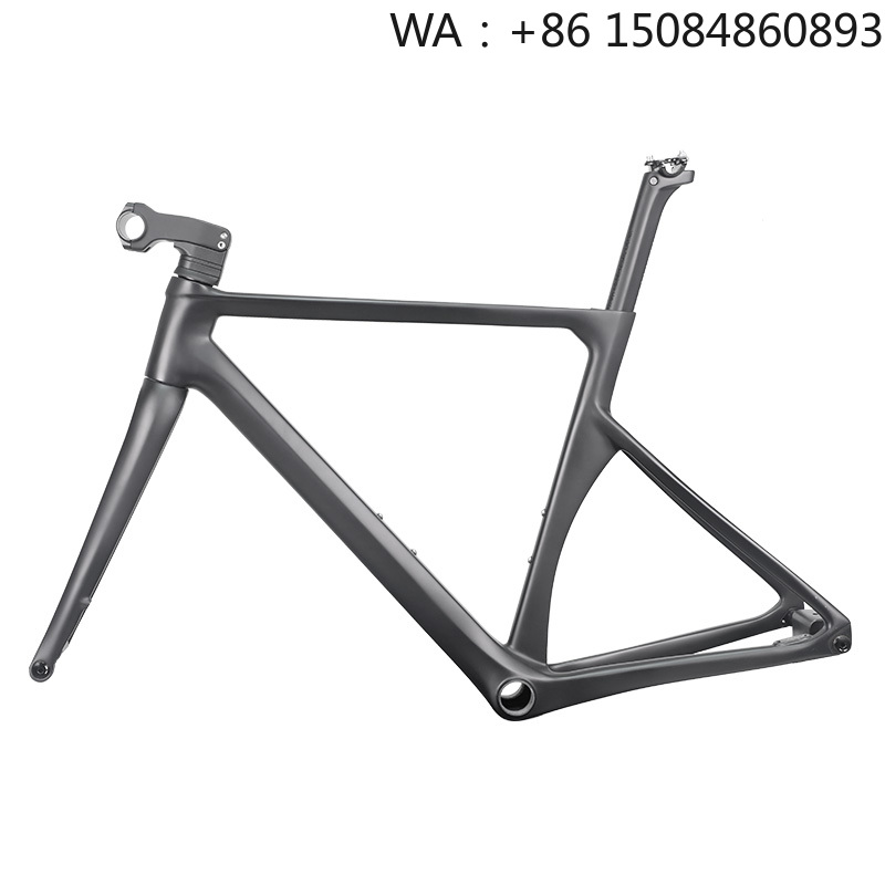 Carbon Bike Frame - 700Cロードバイクフレーム、カーボンファイバー素材、快適な形状設計、長時間ロード走行向けの超軽量構造