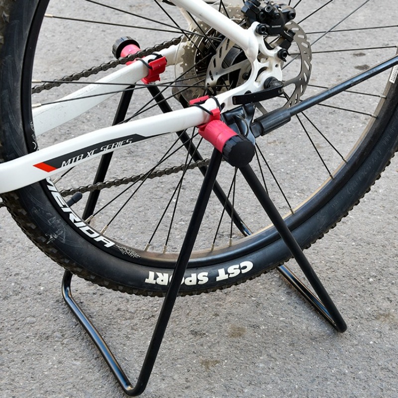 Bicycle Kickstand - 自転車駐車ラック マウンテンバイク駐車・メンテナンススタンド キックスタンドサポート 屋内修理スタンド U字型駐車ラック