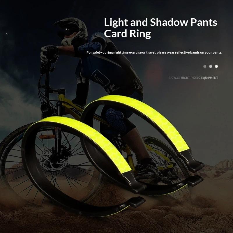 ホットセール 2個入り 反射カーリンバー式ズボンクリップ 安 - Cycling Gear For Sale のレビューと価格