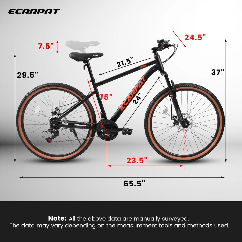 A24301 24インチ ティーンエイジャー向けマウンテンバ - Carbon Bike Frame のレビューと価格
