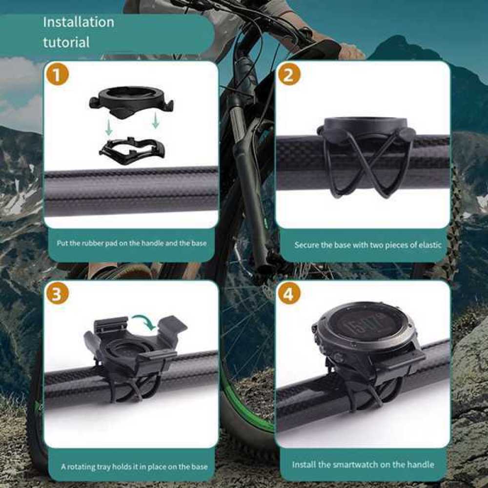 交換用リストバンド 26mm ブラック プラスチック製腕時計 - Cycling Gear Garmin のレビューと価格