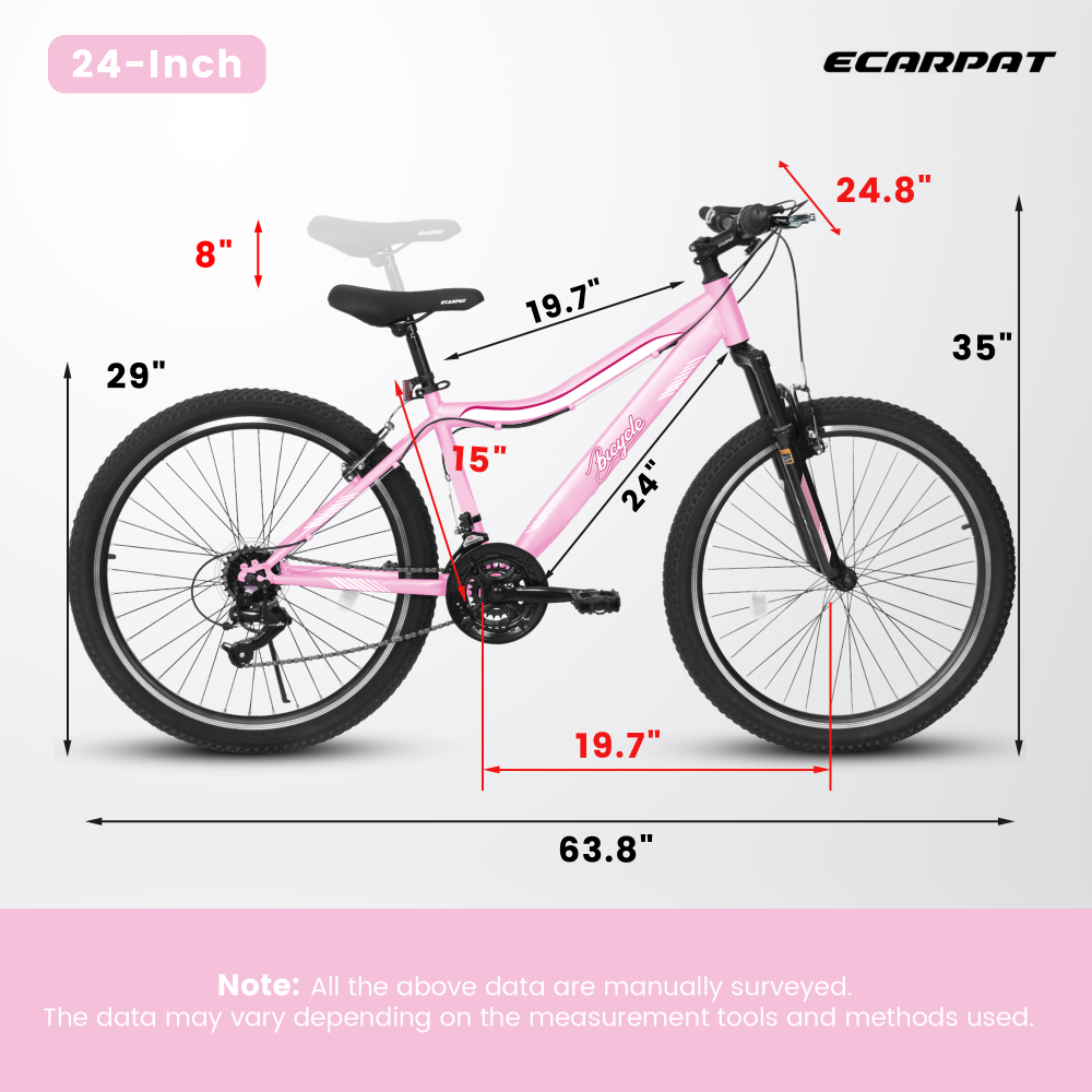 24/26インチ マウンテンバイク 男性、女性、ティーンエイ - Carbon Bike Frame のレビューと価格