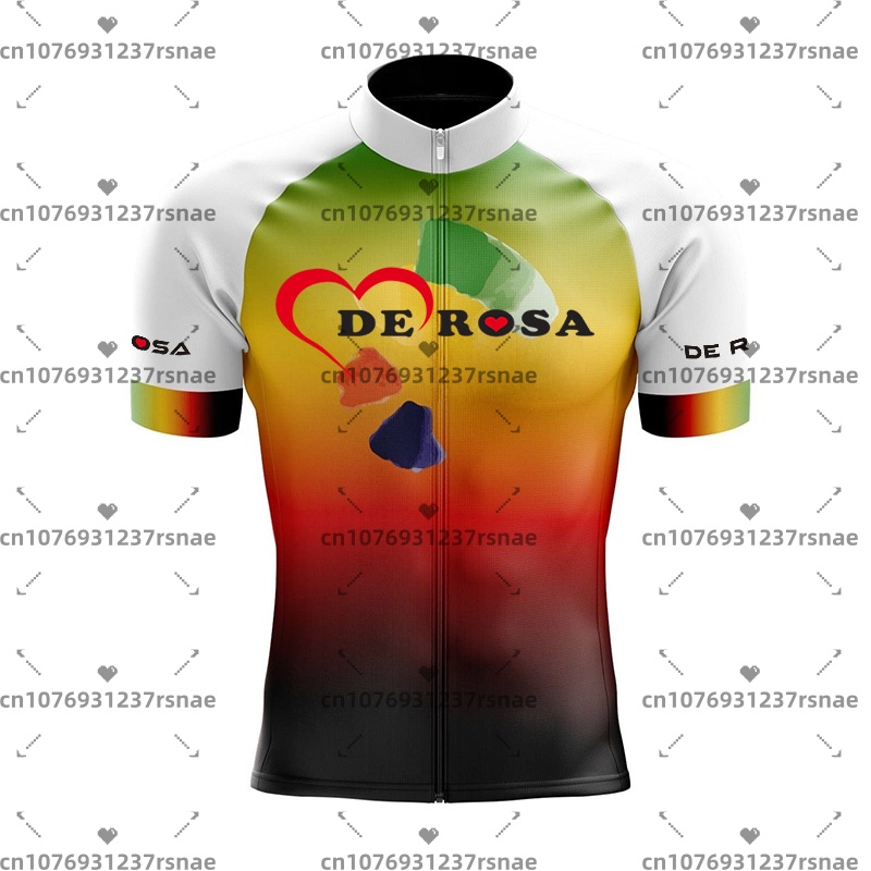 デローザ サマーサイクリングジャージ 半袖 反射材入りパッド - Cycling Gear For Sale のレビューと価格