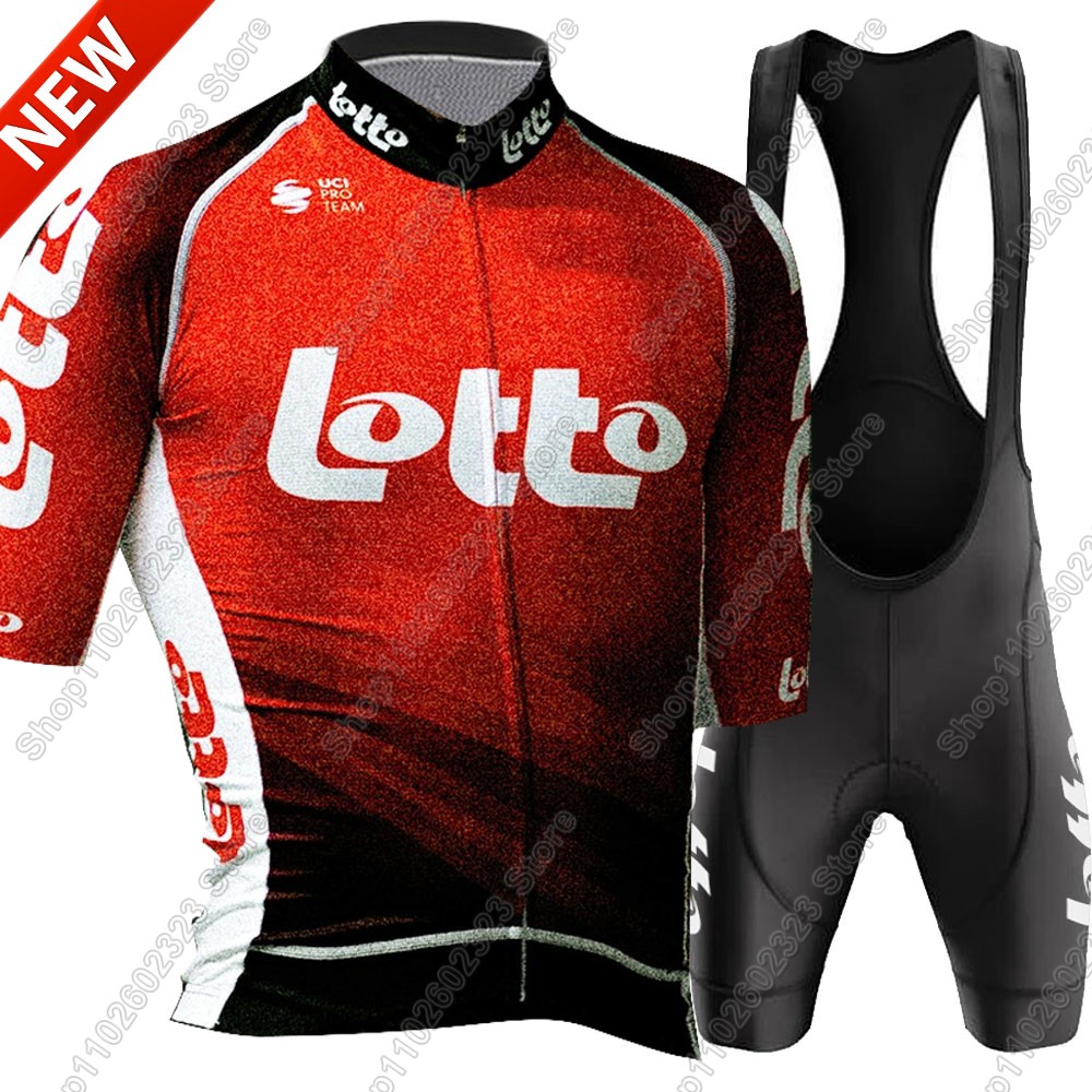 ロトチーム2025サイクリングジャージセット サマーベルギー - Cycling Gear Sale のレビューと価格