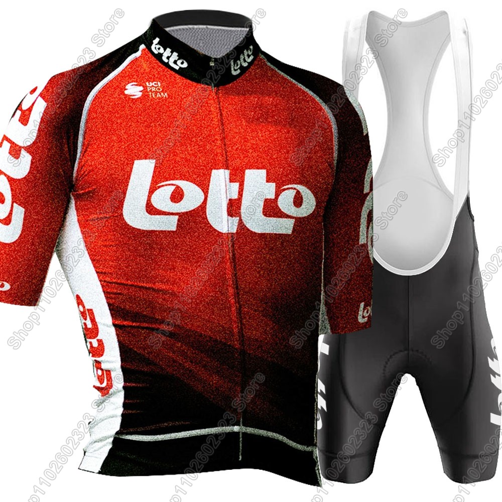 ロトチーム2025サイクリングジャージセット サマーベルギー - Cycling Gear Sale のレビューと価格