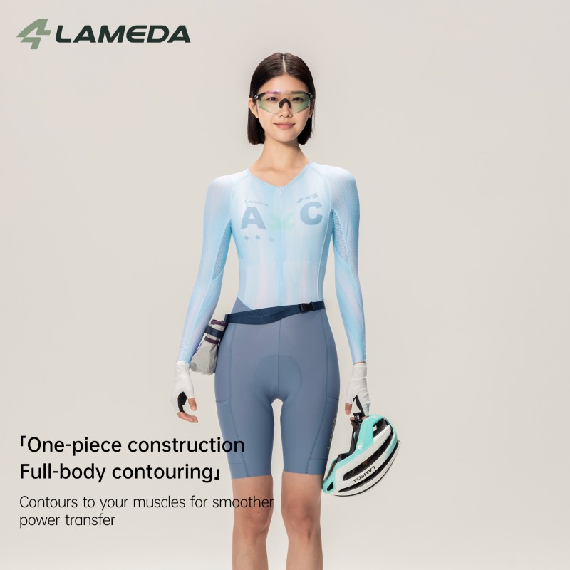LAMEDA レディース サイクリングジャンプスーツ 長袖シ - Cycling Gear For Sale のレビューと価格