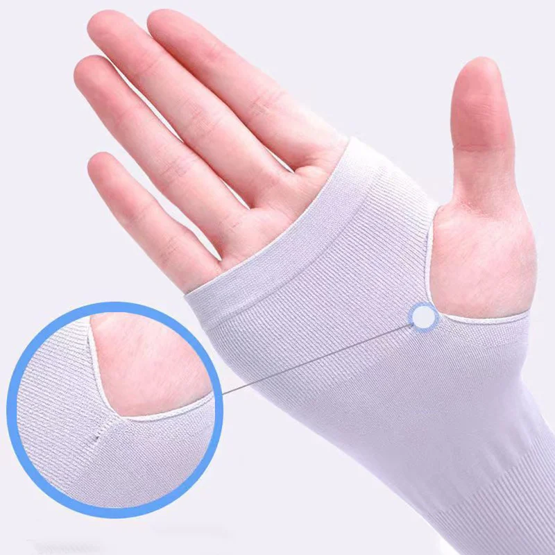 日焼け止めアイスシルクスリーブ 男女兼用 UV保護前腕カバー - Cycling Gear For Men のレビューと価格