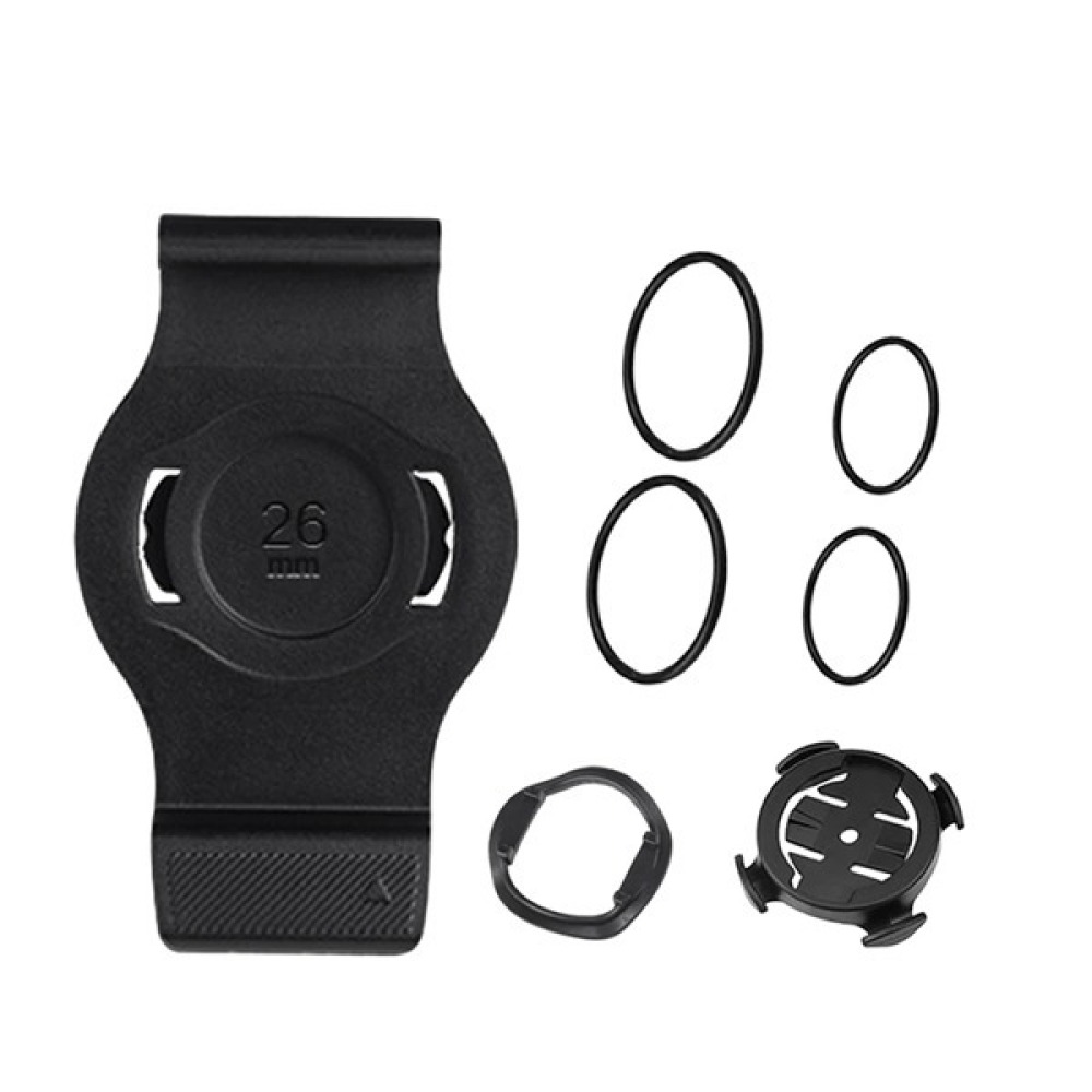 26mm ブラックプラスチック製交換用ストラップ ガーミンウ - Cycling Gear Garmin のレビューと価格