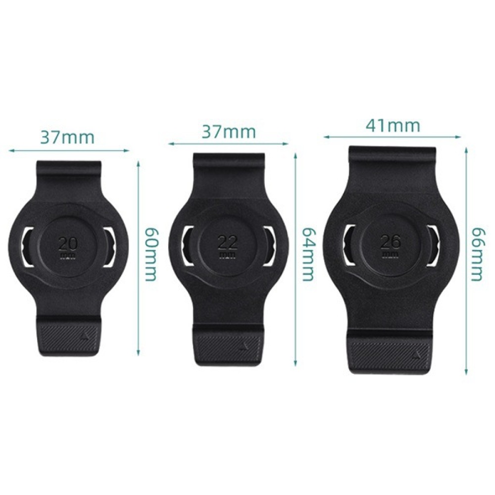 26mm ブラックプラスチック製腕時計バンド 交換用ストラッ - Cycling Gear Garmin のレビューと価格