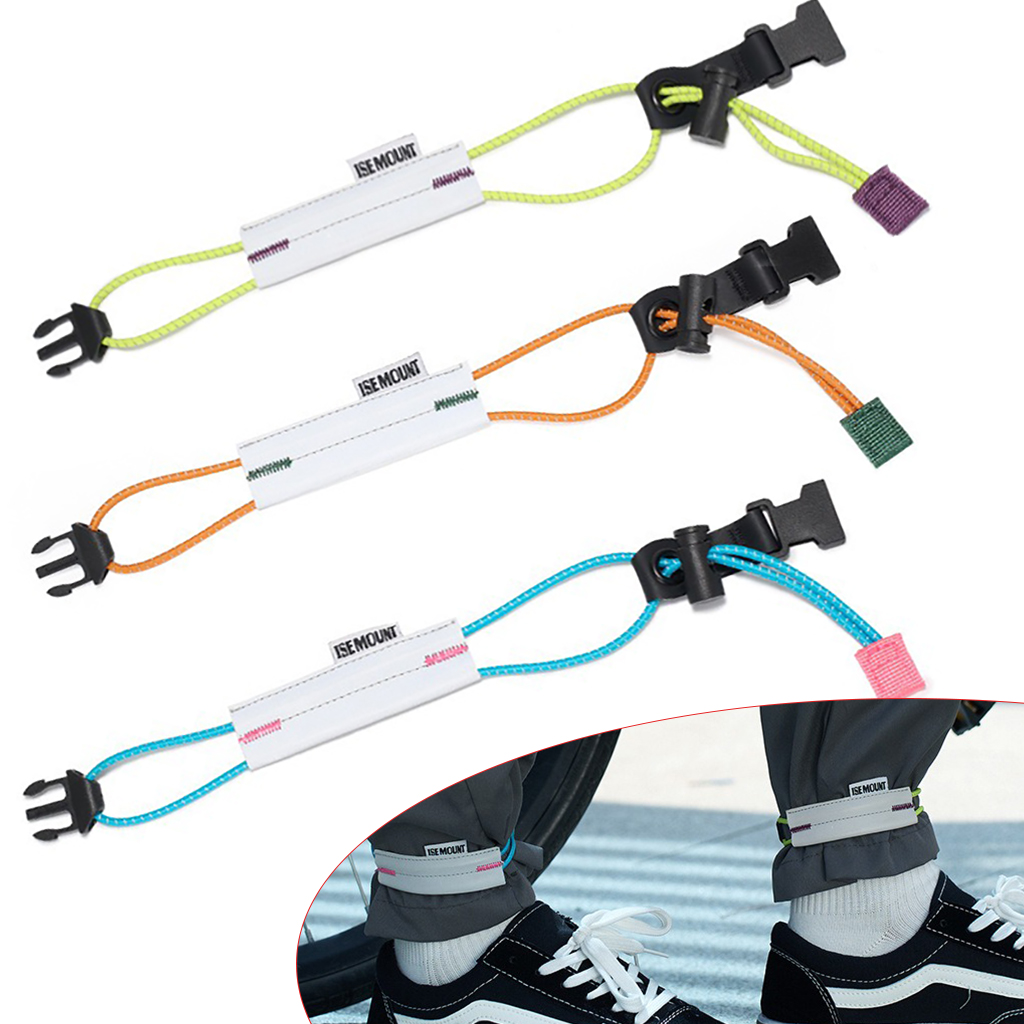 反射サイクリングパンツストラップ調節可能な自転車レッグクリッ - Cycling Gear For Men のレビューと価格