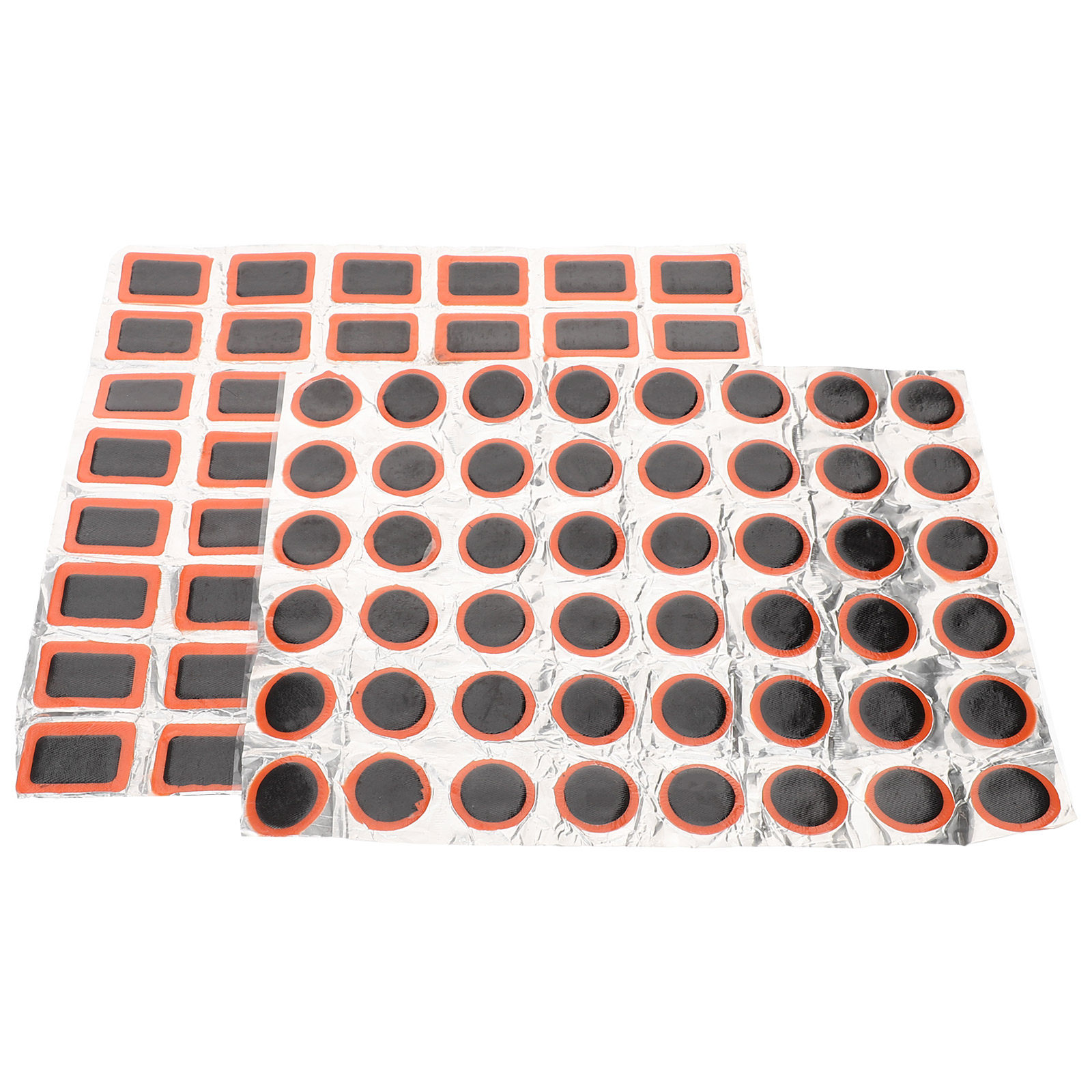 2枚入り自転車タイヤ修理パッチキット、接着剤不要、軽量で持ち - Bike Tube Repair Kit のレビューと価格