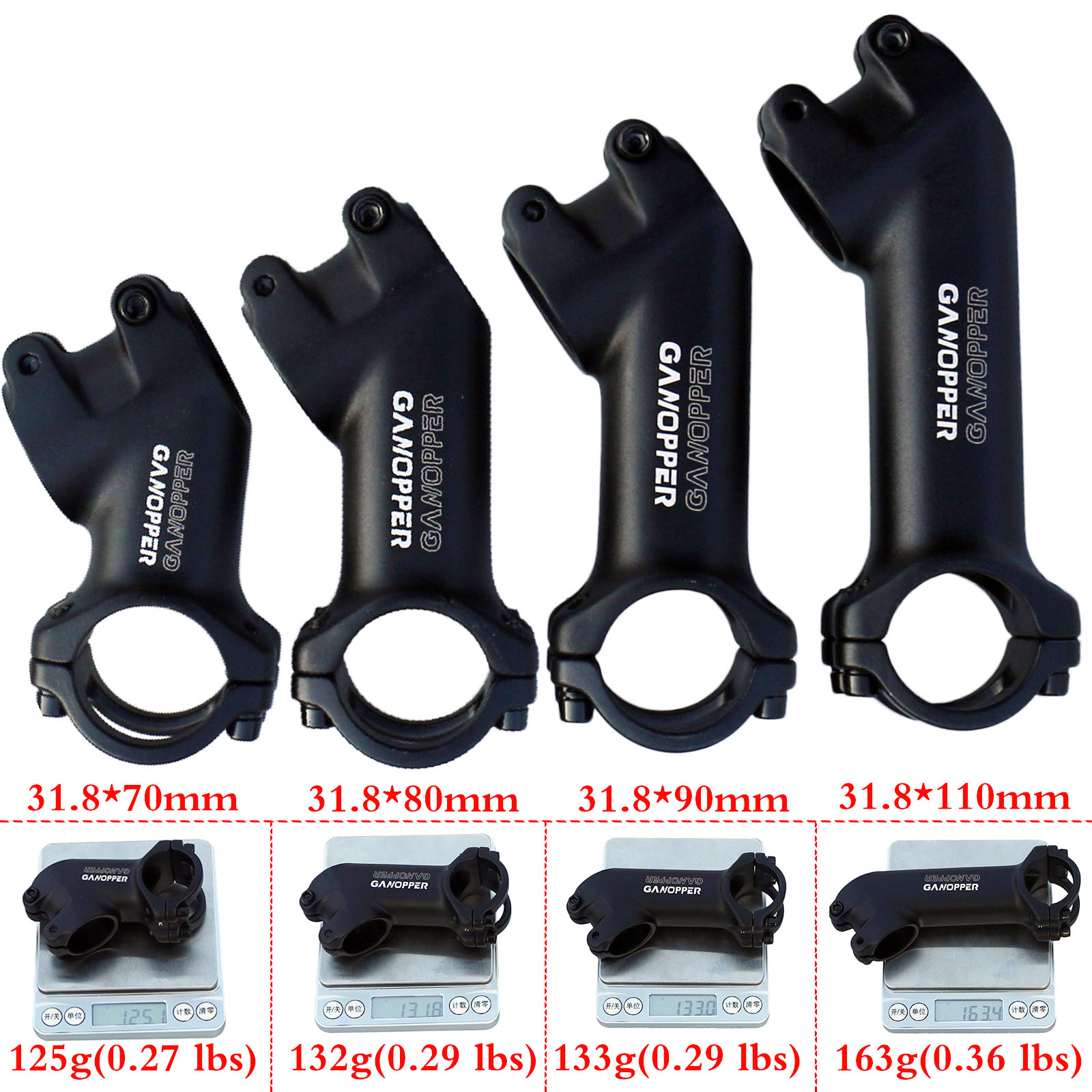 17 25 35度マウンテンバイク31.8ライザーmtb道路 - Bike Stem Riser のレビューと価格