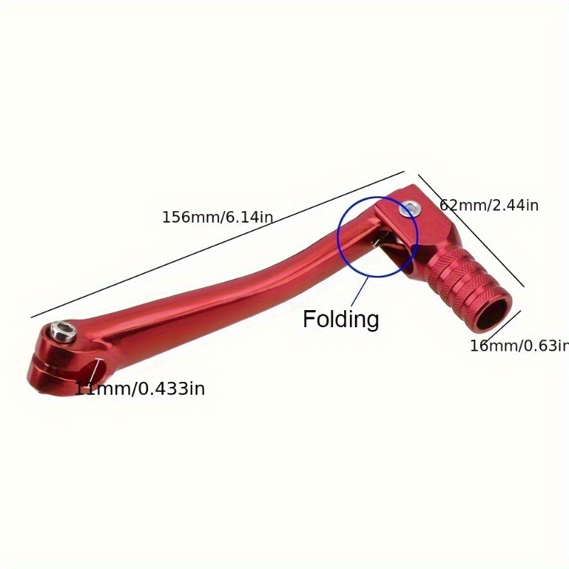 1pc アルミオートバイ CNC モト折りたたみギアシフトレ - Cyclocross Gearing のレビューと価格