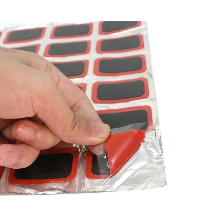 25mm自転車用ゴム製パンク修理パッチ、自転車タイヤチューブ - Bike Tube Repair Kit のレビューと価格
