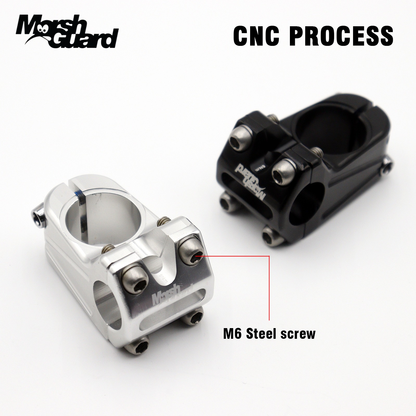 MORSH GUARD BMX ステム 22.2/28.6m - Bike Stem Riser のレビューと価格