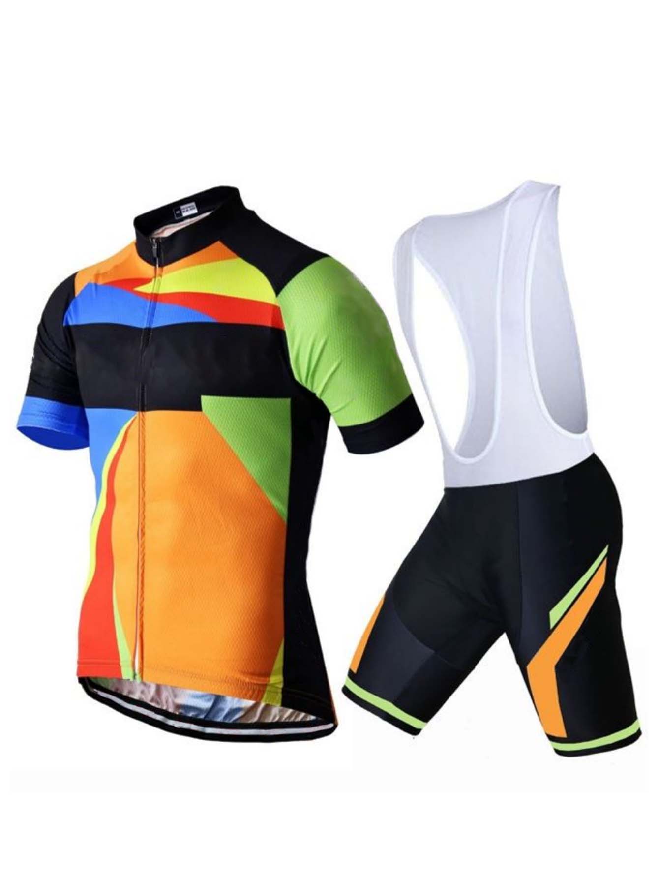 メンズ サイクリング ジャージ＆ショーツ セット、サイクリン - Cycling Gear For Sale のレビューと価格