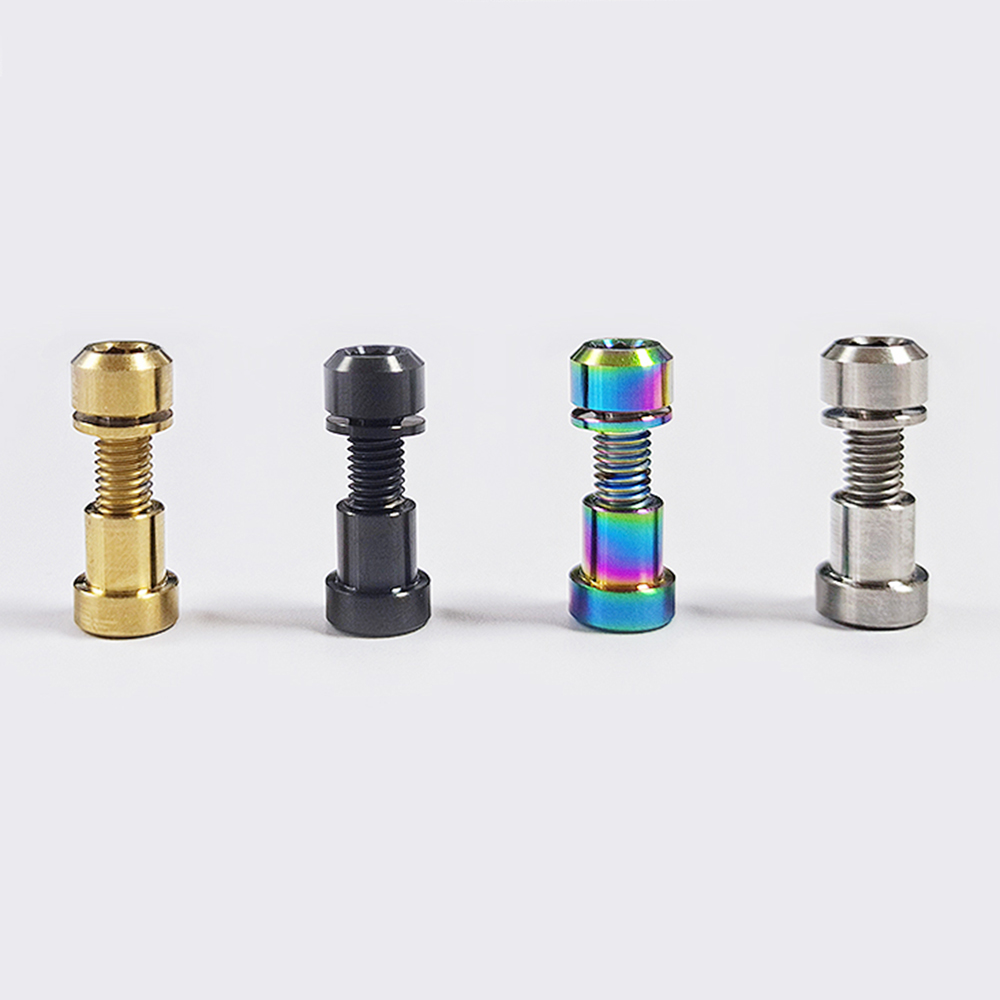 KRSEC チタン合金 TC4 ステムボルト M5x18mm - Bike Stem Riser のレビューと価格
