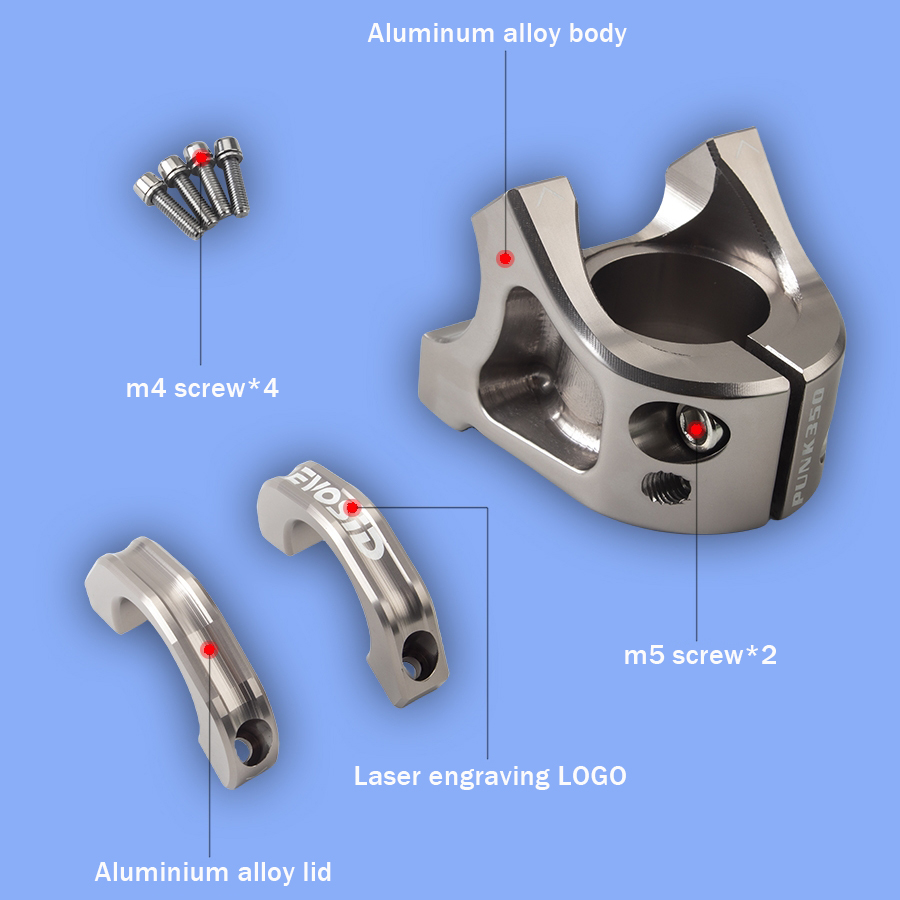 EVOSID マウンテン自転車ステム 31.8 ミリメートル - Bike Stem Riser のレビューと価格