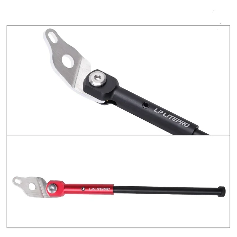 LPLitepro アルミ合金折りたたみ自転車キックスタンド - Bicycle Kickstand のレビューと価格